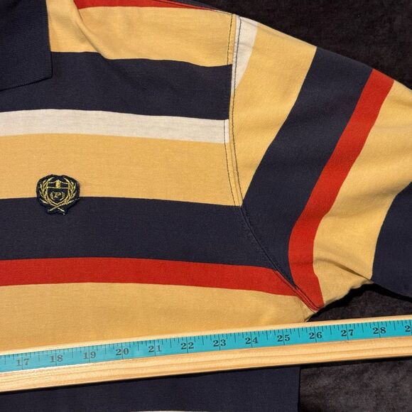 Phat Farm 3XL Polo Shirt Y2K Vintage 90s Baggy Fit Stripe Skater Retro Hip Hop - Picture 11 of 12